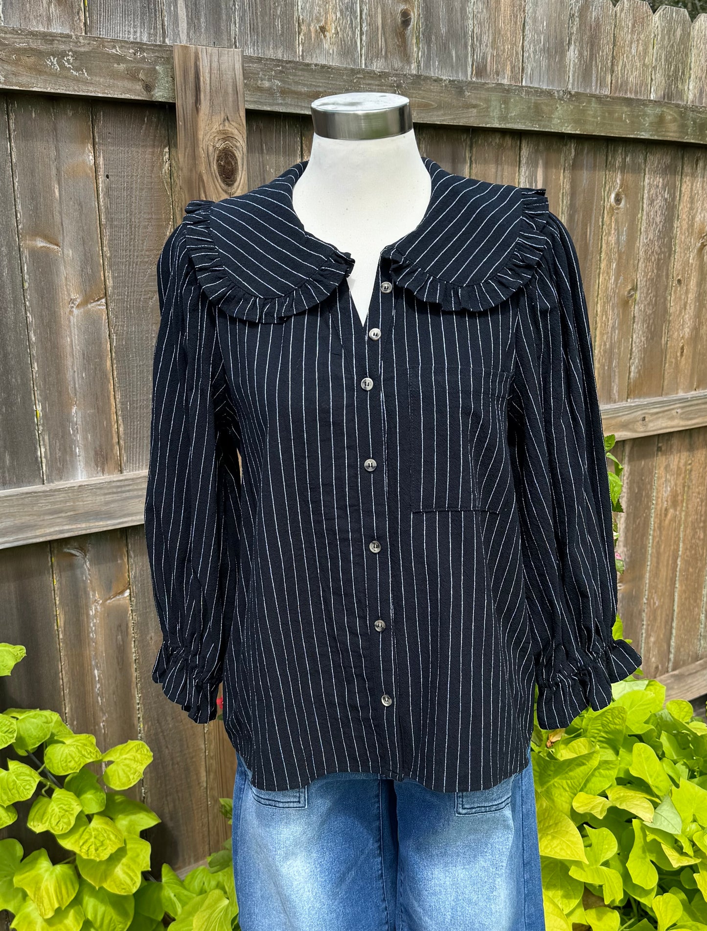 The 9-5 Stripe Top