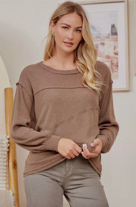 The Mocha Essential Top